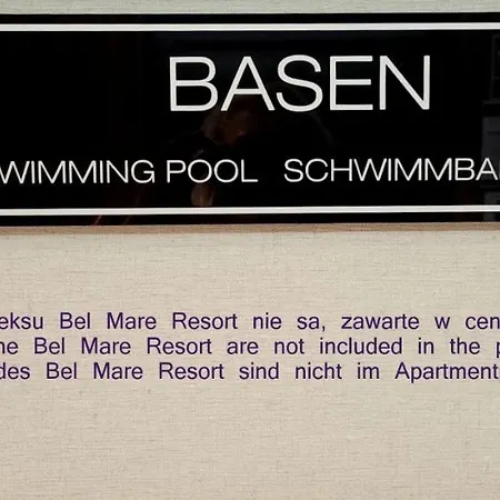 Bel Mare Wyspa, apartament z parkingiem gratis Apartament *