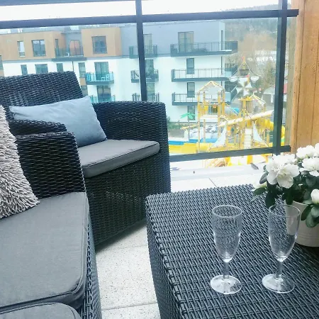 Bel Mare Wyspa, apartament z parkingiem gratis * Międzyzdroje